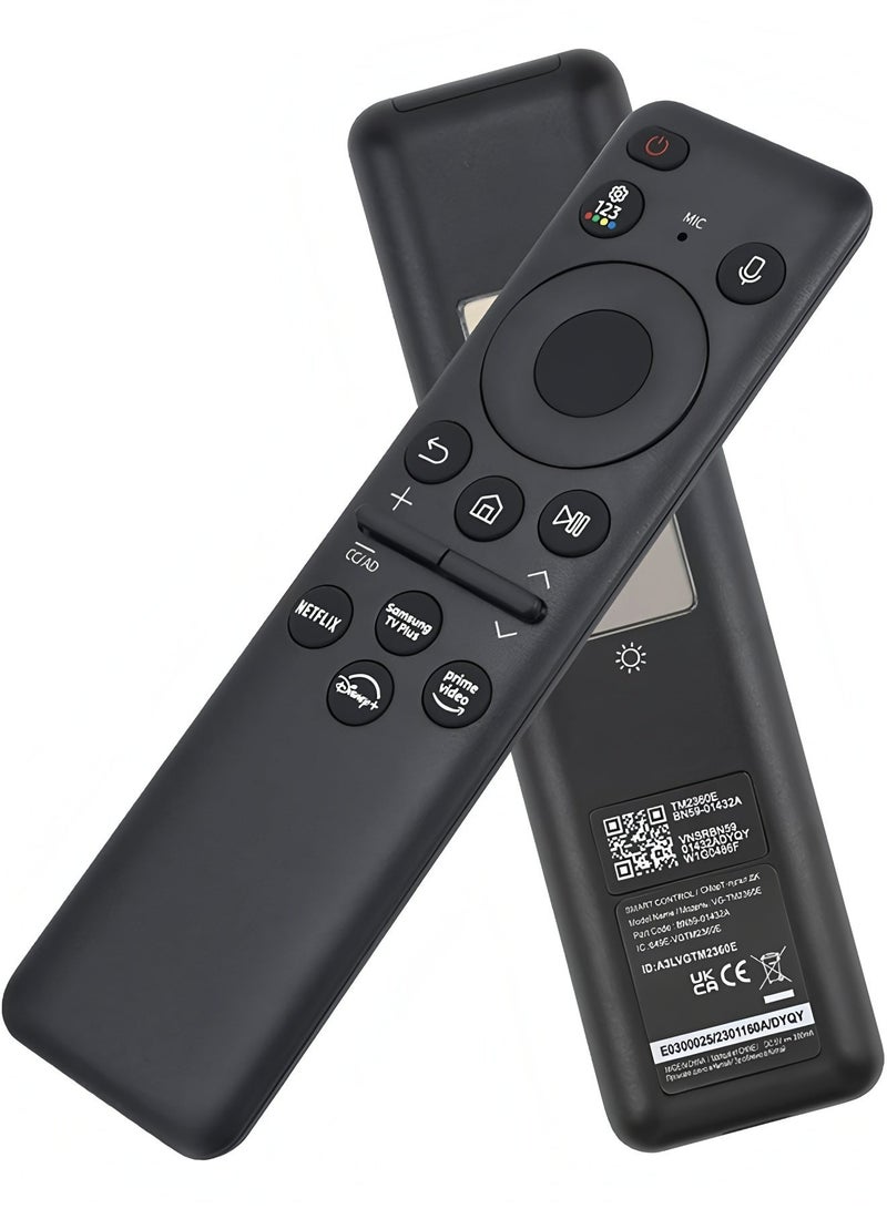 Flyview Universal Solar Remote Control for Samsung Smart TV, Voice Commands Pointing, Voice Remote Solar Charging Remote Control - Image 1